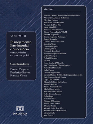 cover image of Planejamento Patrimonial e Sucessório, Volume II